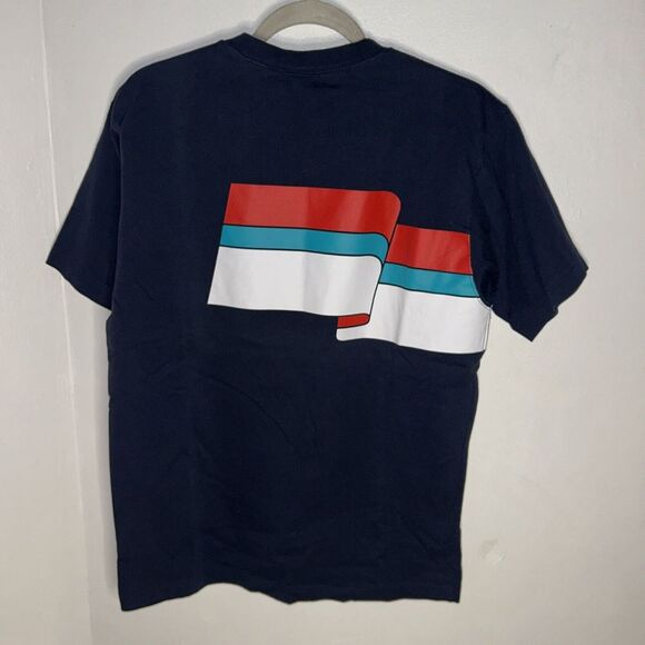 adidas originals Ripple Tee Colorblock Printing Sports Men sz Medium - Picture 6 of 6